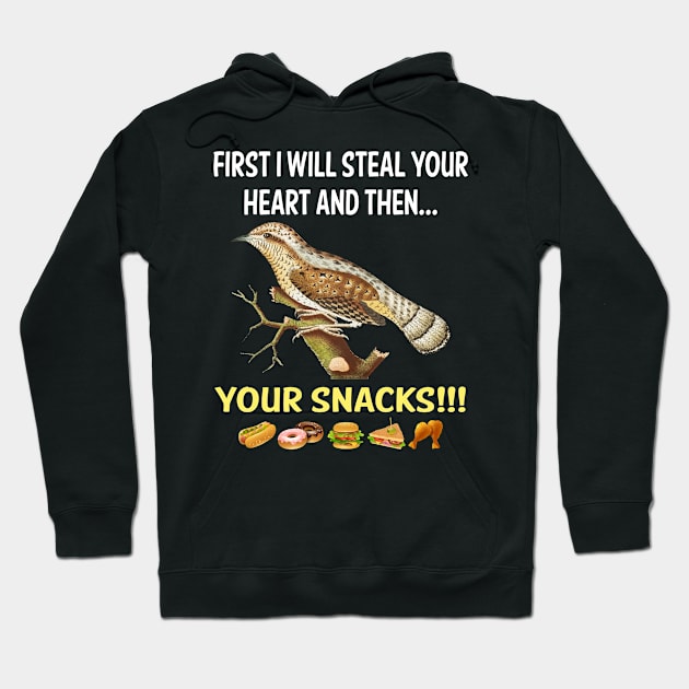 Steal Heart Wryneck 01 Hoodie by blakelan128